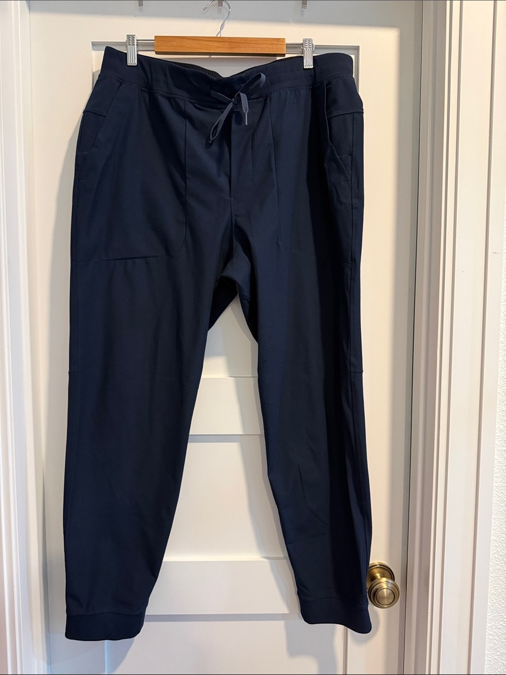 lululemon athletica Men's Navy Drawcord Joggers